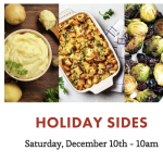 Learn to Cook Classic Holiday Sides with Chef Greg