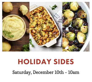 Learn to Cook Classic Holiday Sides with Chef Greg