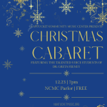 Free Christmas Cabaret with NCMC
