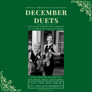 December Duets at the NCMC