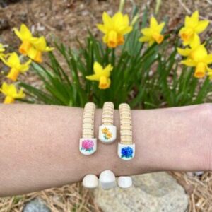 Daffodil Woven Cuff Bracelet with Caitlin Parsons